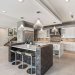 Custom kitchen design bar area by Blue Daze Designs, orlando interior design